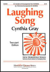 Laughing Song Two-Part choral sheet music cover